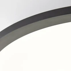 Lampes Industrielles-Luminaires Brilliant Briston Plafonnier LED Blanc, 1 lumière