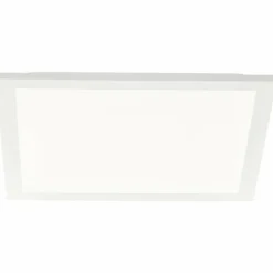Lampes Industrielles-Luminaires Brilliant Briston Plafonnier LED Blanc, 1 lumière, Télécommandes