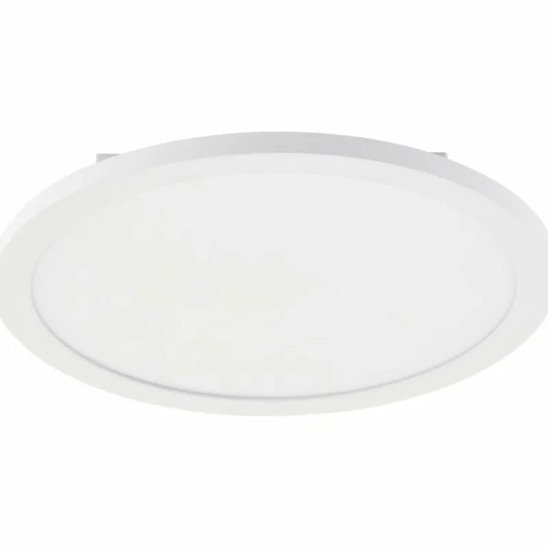 Lampes Industrielles-Luminaires Brilliant Briston Plafonnier LED Blanc, 1 lumière, Télécommandes