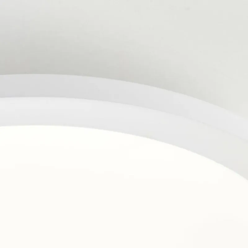 Lampes Industrielles-Luminaires Brilliant Briston Plafonnier LED Blanc, 1 lumière, Télécommandes