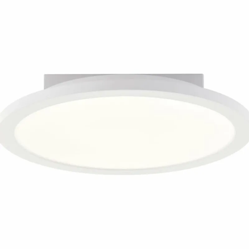 Lampes Industrielles-Luminaires Brilliant Briston Plafonnier LED Blanc, 1 lumière, Télécommandes