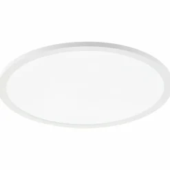 Lampes Industrielles-Luminaires Brilliant Briston Plafonnier LED Blanc, 1 lumière, Télécommandes