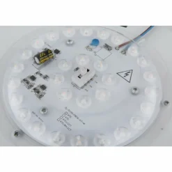 Lampes En Bois-Luminaires Globo Lighting Bruno Plafonnier LED Brun, Noir, 1 lumière