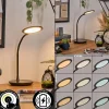 hofstein Buktrup Lampe de bureau, Lampe à poser LED Noir, 1 lumière