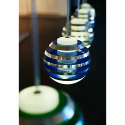 Luminaires Tecnolumen Bulo Tecnolumen Lampe pendante LED Bleu, 1 lumière