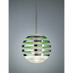 Luminaires Tecnolumen Bulo Tecnolumen Lampe pendante LED Vert, 1 lumière