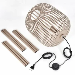 hofstein Bystrup Lampadaire Beige, Sable, 1 lumière