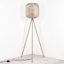 hofstein Bystrup Lampadaire Beige, Sable, 1 lumière
