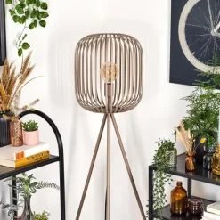 hofstein Bystrup Lampadaire Beige, Sable, 1 lumière