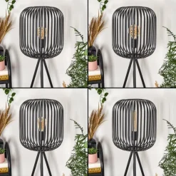 hofstein Bystrup Lampadaire Noir, 1 lumière