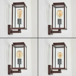 hofstein Cadafaes Lampe murale d´extérieur Rouille, 1 lumière