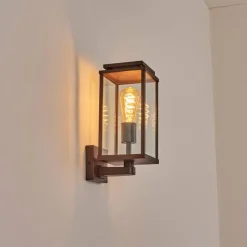 hofstein Cadafaes Lampe murale d´extérieur Rouille, 1 lumière