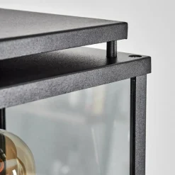 hofstein Cadafaes Lampe murale d´extérieur Noir, 1 lumière, Détecteur de mouvement