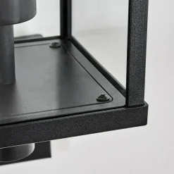 hofstein Cadafaes Lampe murale d´extérieur Noir, 1 lumière, Détecteur de mouvement