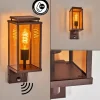 hofstein Cadafaes Lampe murale d´extérieur Rouille, 1 lumière, Détecteur de mouvement