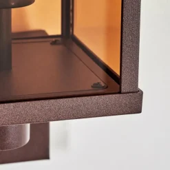 hofstein Cadafaes Lampe murale d´extérieur Rouille, 1 lumière, Détecteur de mouvement