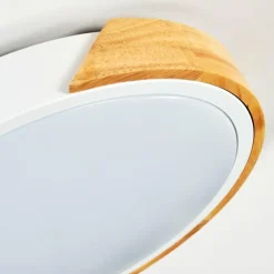 hofstein Cadaixo Plafonnier, Panel LED Écru, Blanc, 1 lumière