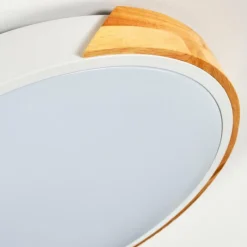 hofstein Cadaixo Plafonnier, Panel LED Blanc, 1 lumière, Télécommandes