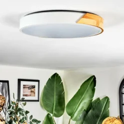 hofstein Cadaixo Plafonnier, Panel LED Blanc, 1 lumière, Télécommandes