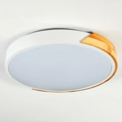 hofstein Cadaixo Plafonnier, Panel LED Blanc, 1 lumière, Télécommandes