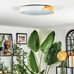 hofstein Cadaixo Plafonnier, Panel LED Blanc, 1 lumière, Télécommandes