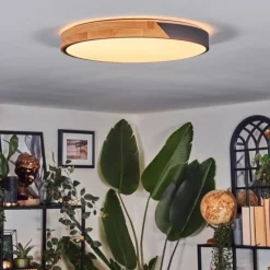 hofstein Cadaixo Plafonnier, Panel LED Blanc, 1 lumière, Télécommandes