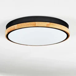 hofstein Cadaixo Plafonnier, Panel LED Blanc, 1 lumière, Télécommandes