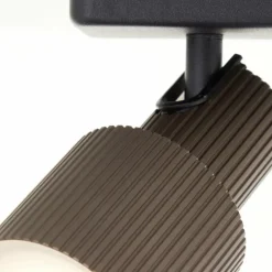 Luminaires Scandinaves-Luminaires Brilliant Cadiz Spot de plafond LED Noir, 2 lumières