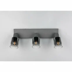 Luminaires Reality Cadiz Spot de plafond Anthracite, 3 lumières