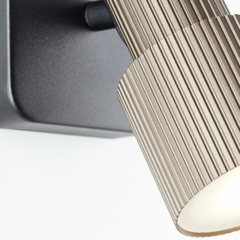 Luminaires Scandinaves-Luminaires Brilliant Cadiz Spot mural LED Noir, 1 lumière