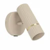 Luminaires Eglo CAMINIA Applique murale LED Laiton, Sable, 1 lumière* Éclairage Led