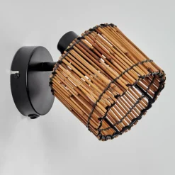 hofstein Cando Applique murale, Spot mural Noir, 1 lumière