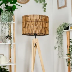 Luminaires Scandinaves-hofstein Cando Lampadaire Écru, 1 lumière