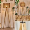 Luminaires Scandinaves-hofstein Cando Lampadaire Écru, 1 lumière