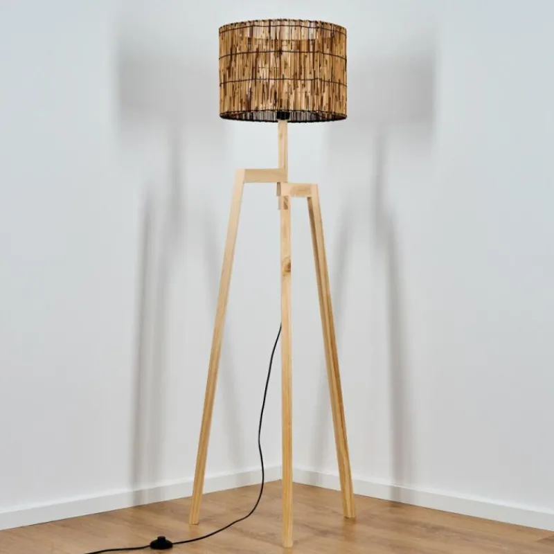 Luminaires Scandinaves-hofstein Cando Lampadaire Écru, 1 lumière