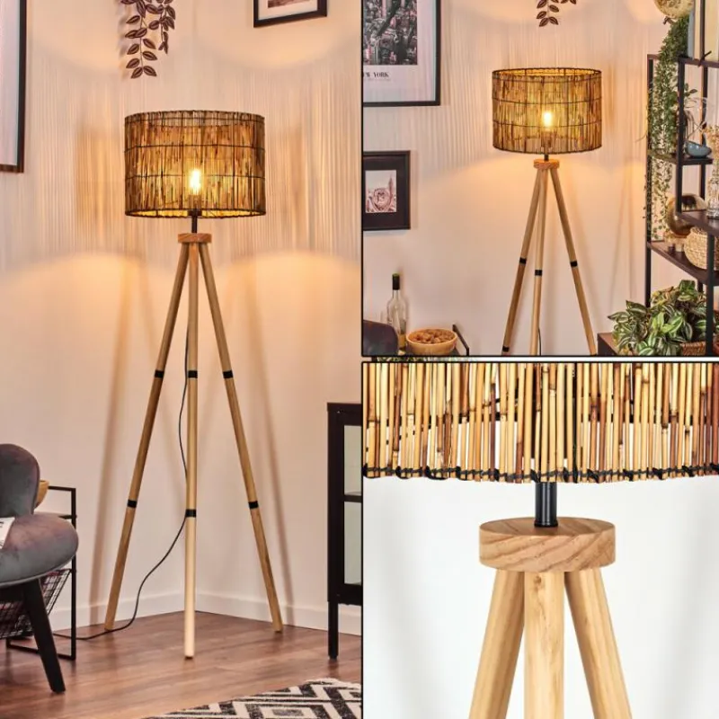 Luminaires Scandinaves-hofstein Cando Lampadaire Écru, 1 lumière