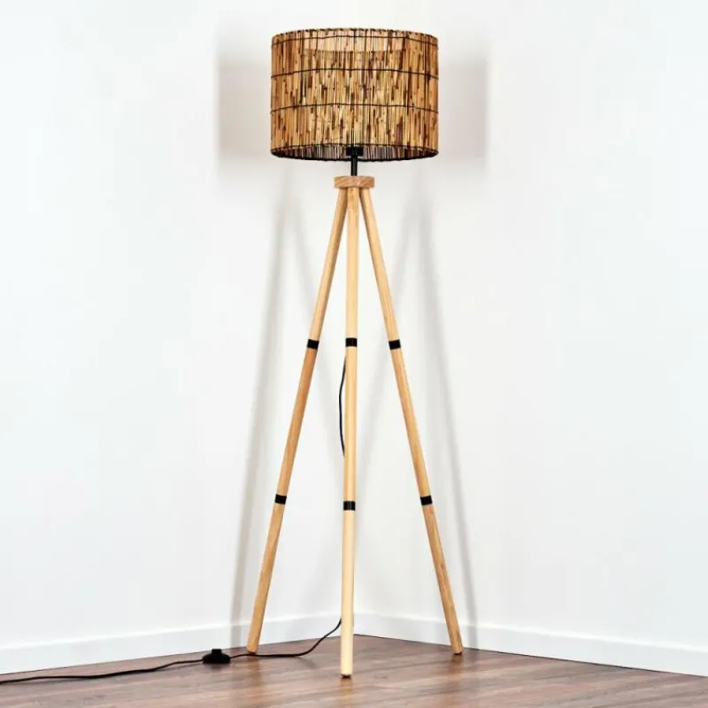 Luminaires Scandinaves-hofstein Cando Lampadaire Écru, 1 lumière