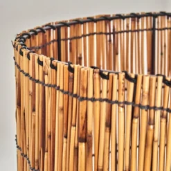 Luminaires Scandinaves-hofstein Cando Lampadaire Écru, Noir, 1 lumière