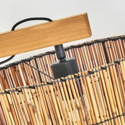 Luminaires Scandinaves-hofstein Cando Lampadaire Écru, Noir, 1 lumière