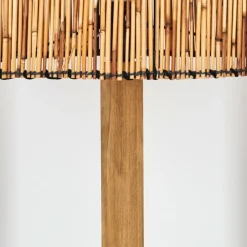 Luminaires Scandinaves-hofstein Cando Lampadaire Écru, Noir, 1 lumière