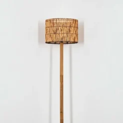 Luminaires Scandinaves-hofstein Cando Lampadaire Écru, Noir, 1 lumière