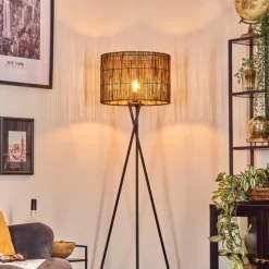 hofstein Cando Lampadaire, Liseuse Noir, 1 lumière