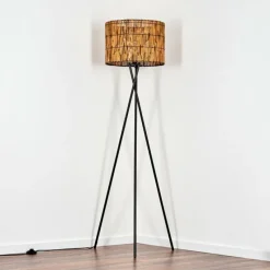 hofstein Cando Lampadaire, Liseuse Noir, 1 lumière