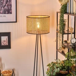 hofstein Cando Lampadaire, Liseuse Noir, 1 lumière