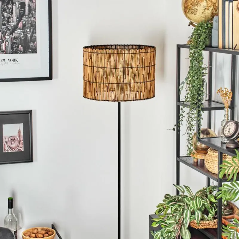 Luminaires Scandinaves-hofstein Cando Lampadaire Noir, 1 lumière