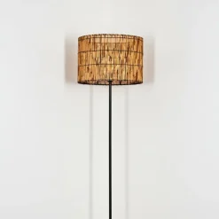 Luminaires Scandinaves-hofstein Cando Lampadaire Noir, 1 lumière