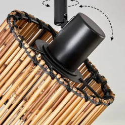 hofstein Cando Plafonnier Noir, 6 lumières