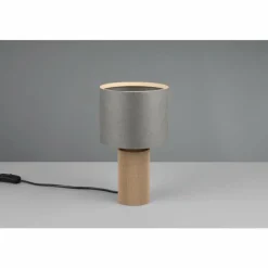 Lampes En Bois-Luminaires Trio Canio Lampe à poser Bois clair, 1 lumière