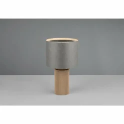 Lampes En Bois-Luminaires Trio Canio Lampe à poser Bois clair, 1 lumière