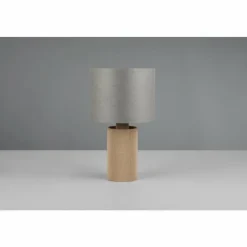 Lampes En Bois-Luminaires Trio Canio Lampe à poser Bois clair, 1 lumière